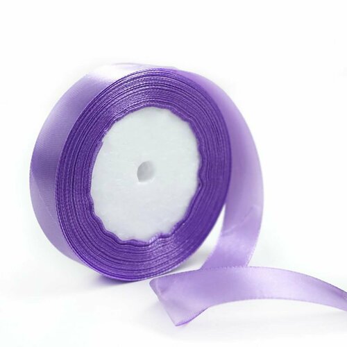 Лента Атлас Сиреневый, 20 мм*22,85 м, 1 шт.