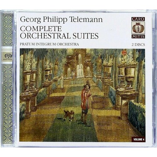 Telemann-Orchestral Suites (TWV 55) Vol.4-Pratum Integrum < Caro Mitis SACD EC (Компакт-диск 2шт) телеман
