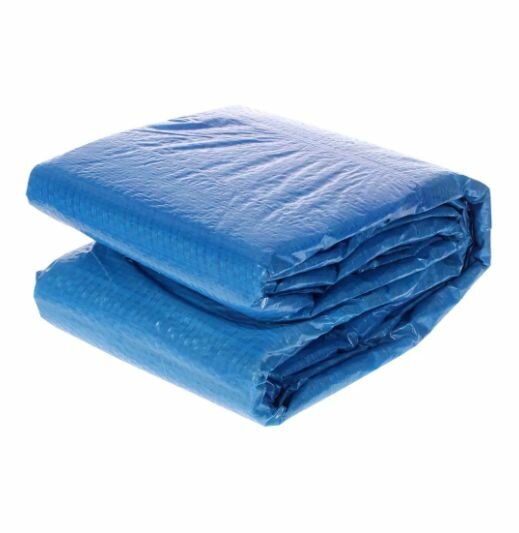 Подложка под бассейн 335x335 см полиэтилен цвет голубой