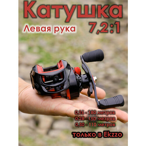 Катушка рыболовная для спиннинга мультипликаторная левая