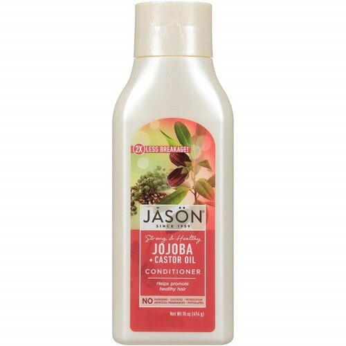 Jason Кондиционер для укрепления волос с экстрактом жожоба Strong Healthy Jojoba Castor Oil Conditioner 454г 3000₽