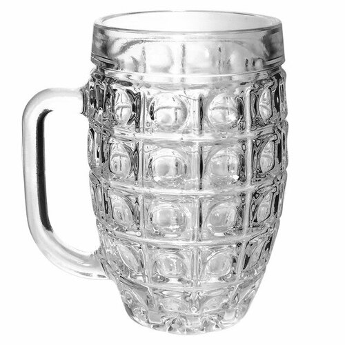 Кружка для пива хрустальный звон 500мл стекло 1449₽