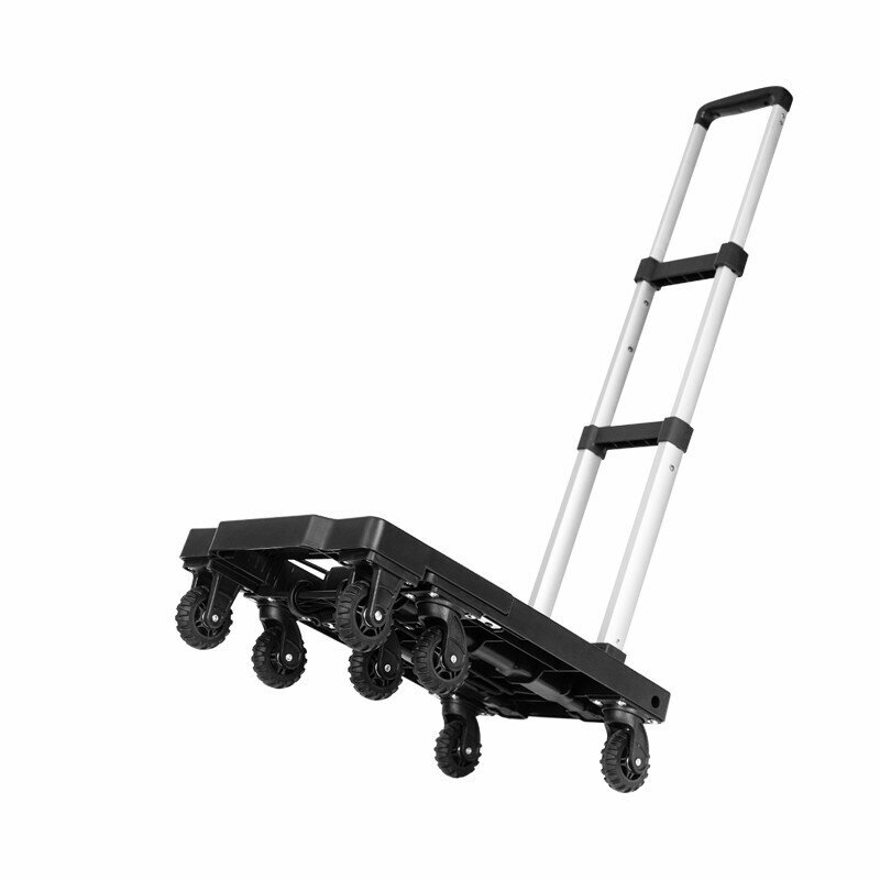фото Складная 7-ми колесная тележка Xiaomi Qia Dao seven-wheeled body of a folding two-stroke platform (E003)