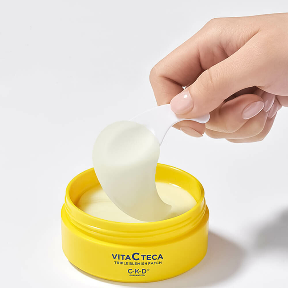 CKD Осветляющие патчи для глаз с витамином С Vita C Teca Triple Blemish Patch