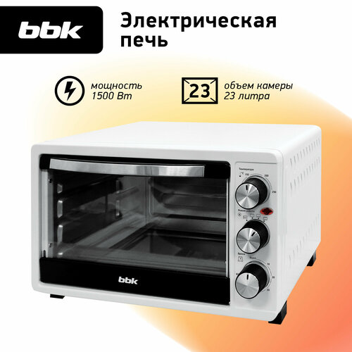 Мини-печь BBK OE2344M, белый