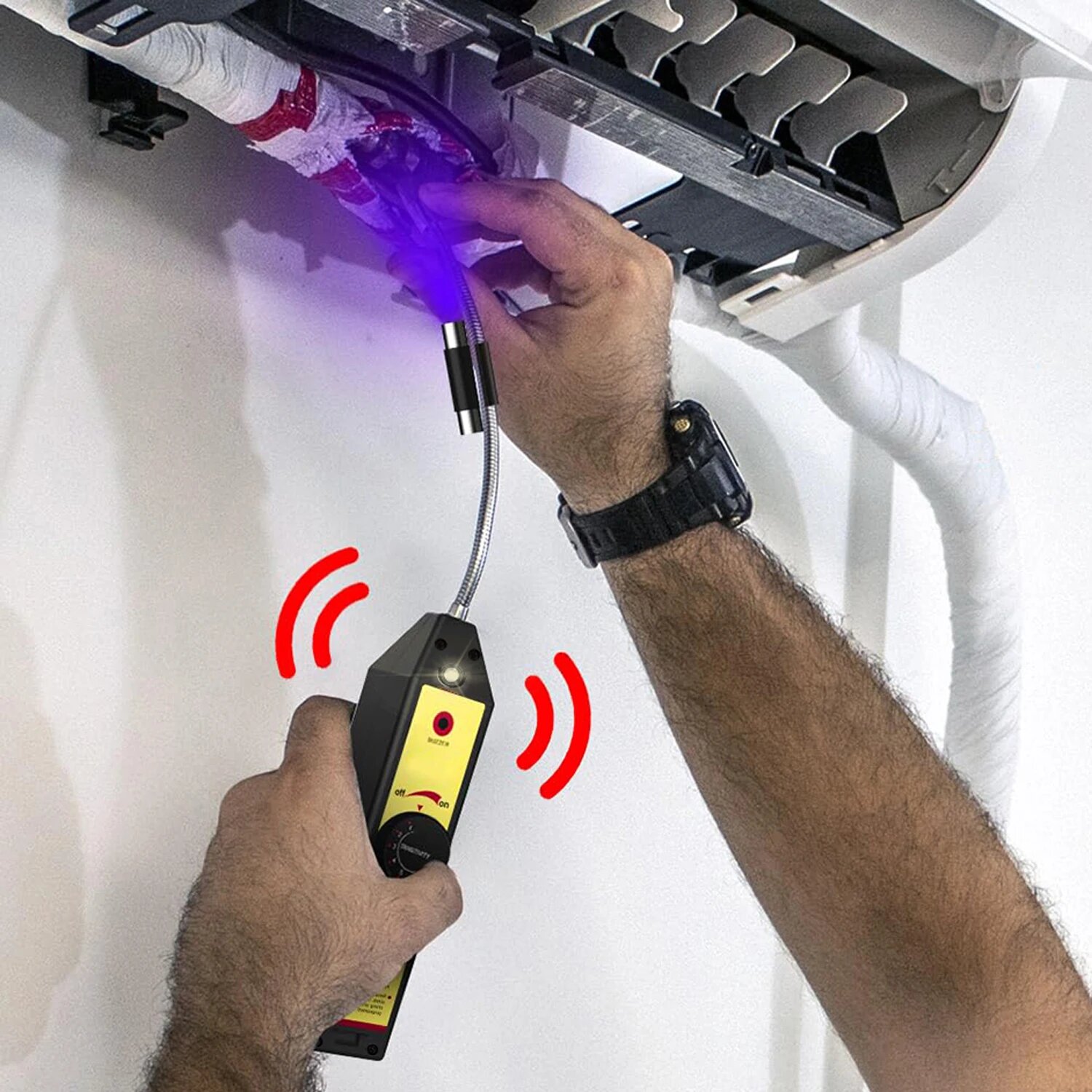 Изображение Детектор утечек газа, With UV-LAMP