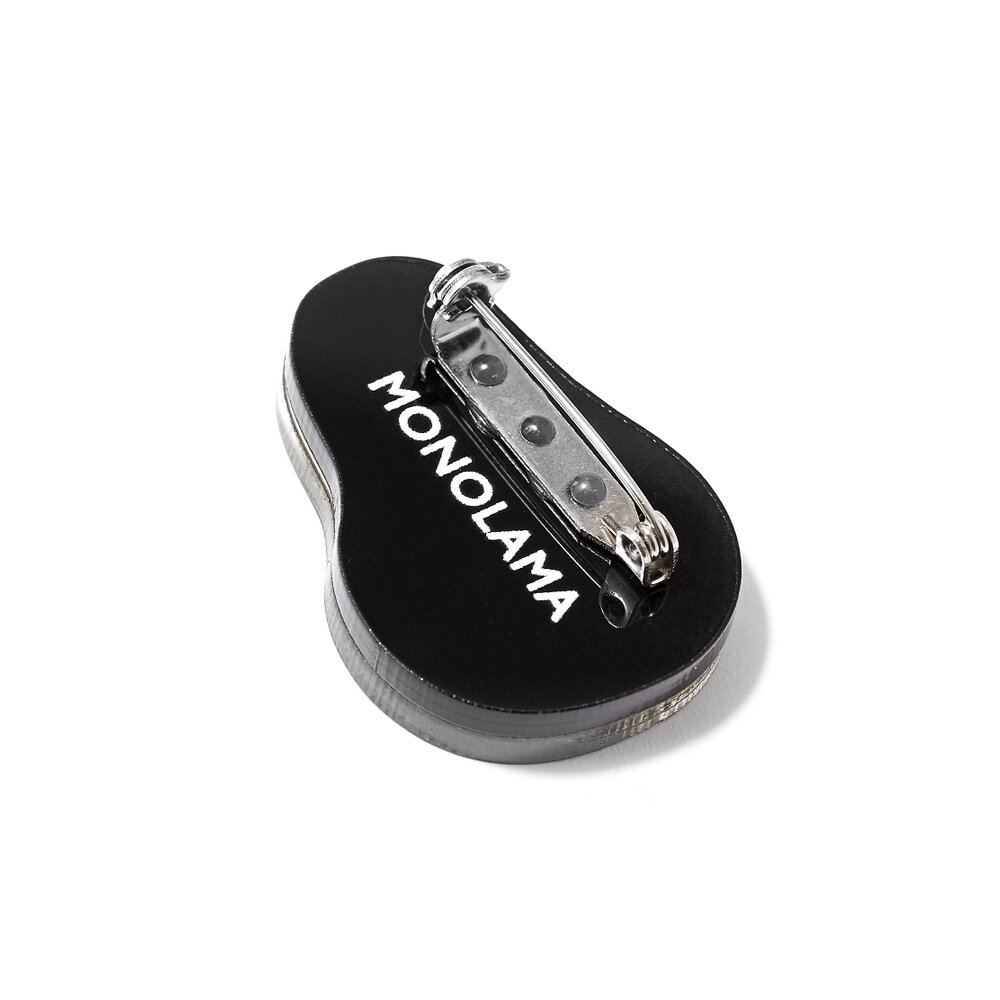 Брошь MONOLAMA, зеленый — фото 1