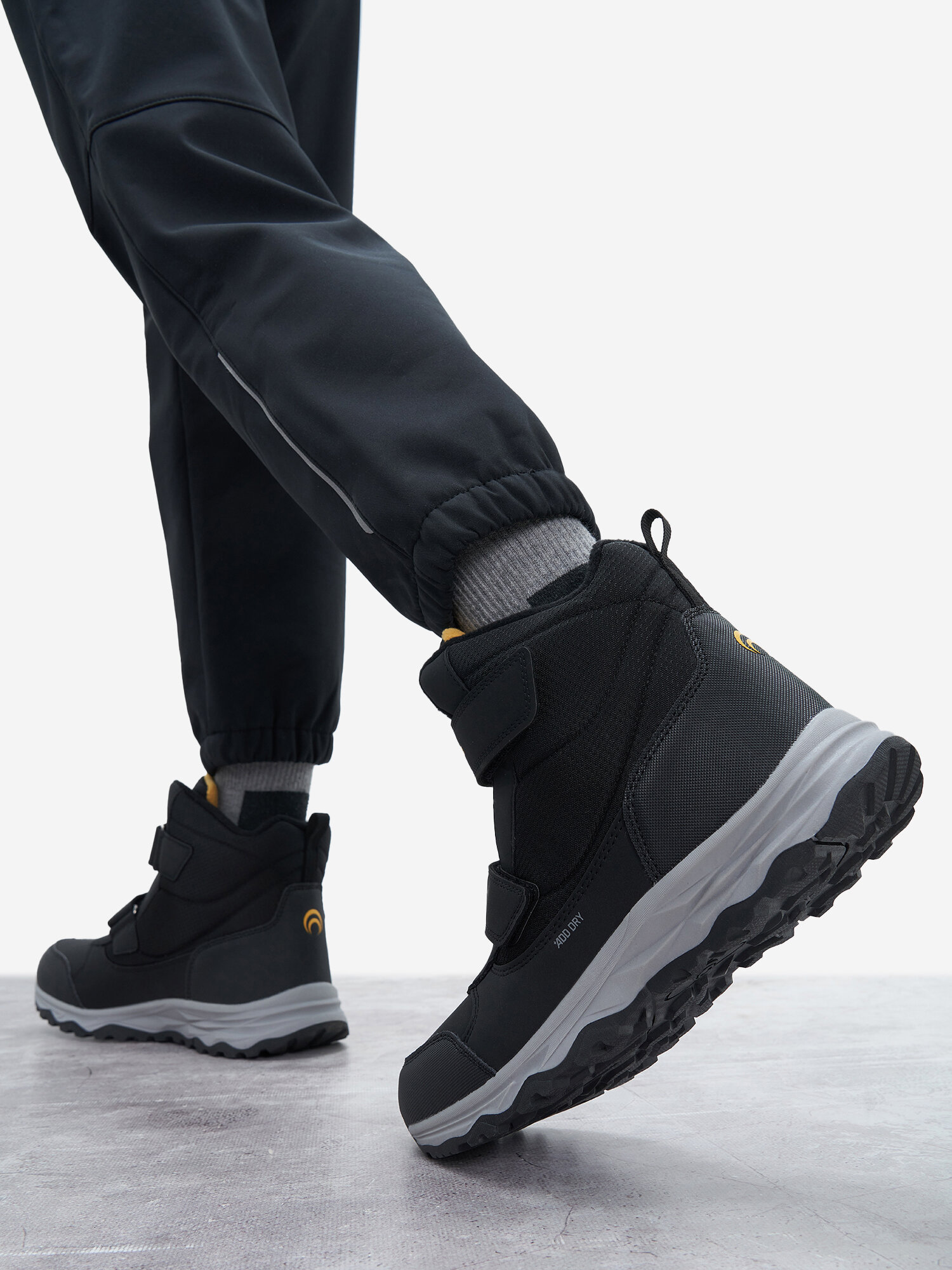 Ботинки OUTVENTURE, размер 39, черный