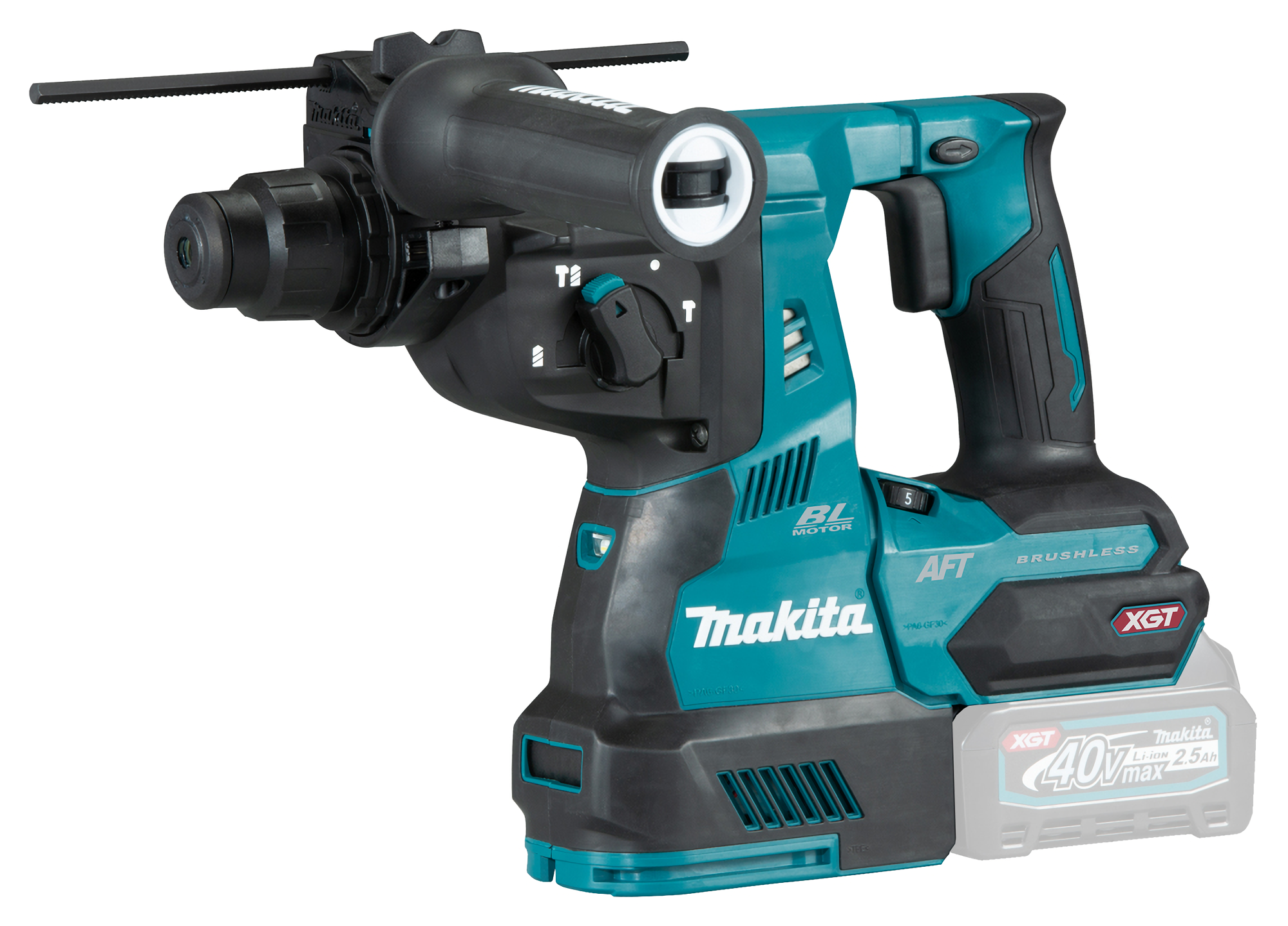 Перфоратор аккумуляторный Makita HR001GZ (без аккумулятора и зарядного устройства)