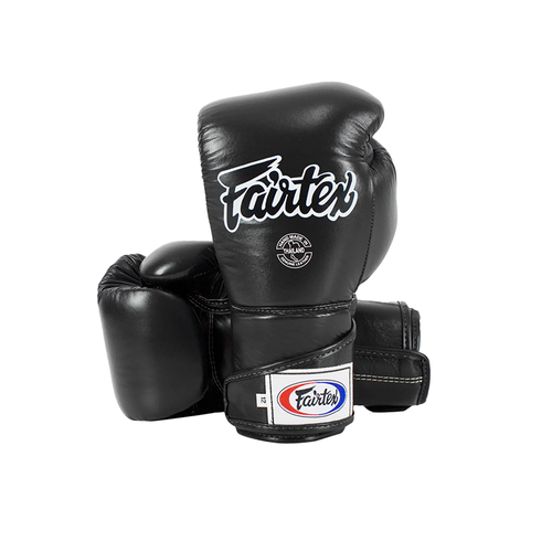 Боксерские перчатки Fairtex Angular Sparring BGV6 Black (14 унций)