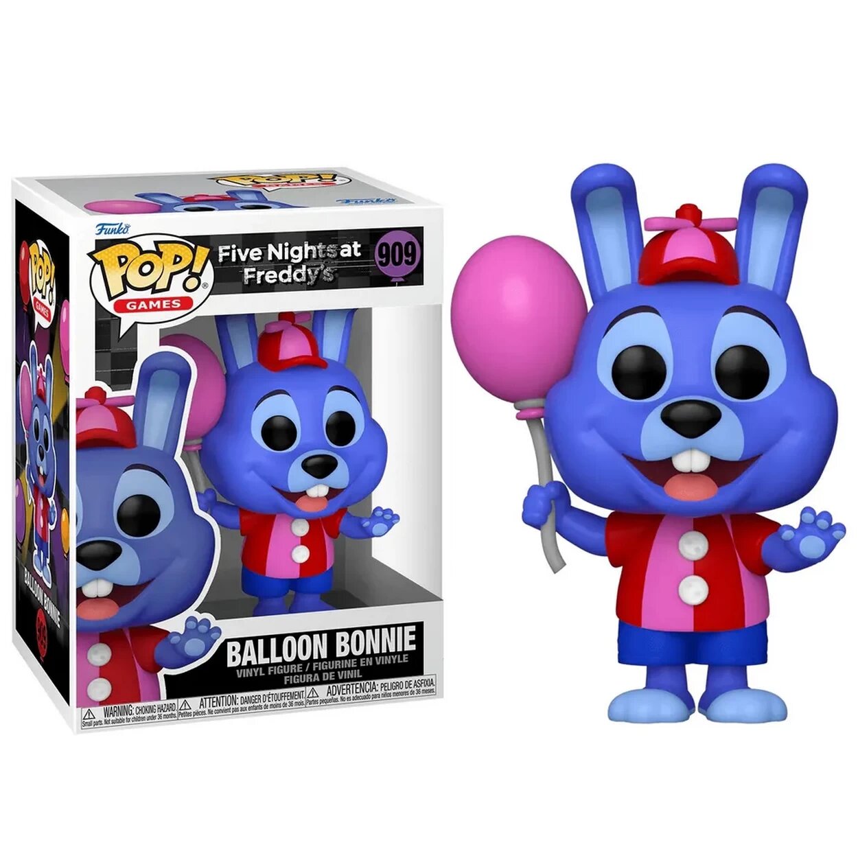 Фигурка Funko POP! Цирковой Бонни с воздушным шариком (Balloon Bonnie) #909
