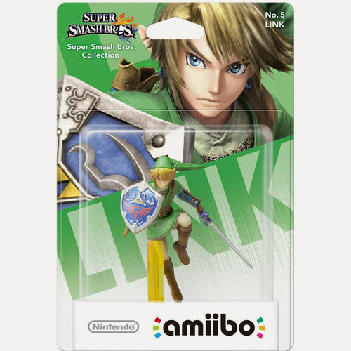 Изображение товара Фигурка Amiibo Link (коллекция Super Smash Bros.)