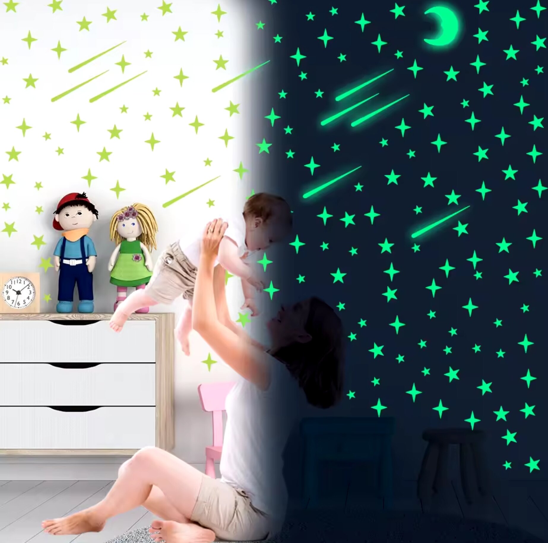 Светящиеся наклейки