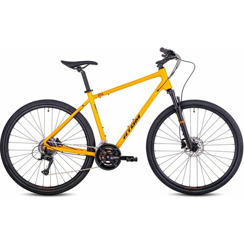 Велосипед Atom Symbiotic Cross, колеса 28, рама XL, цвет оранжевый (2024)