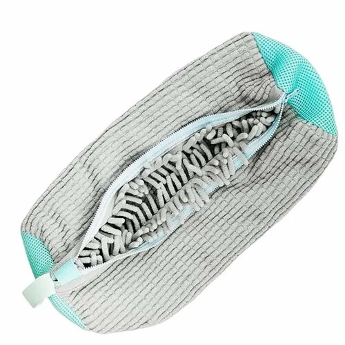 Мешок сумка для стирки обуви кроссовок белья в стиральной машине серый 499₽