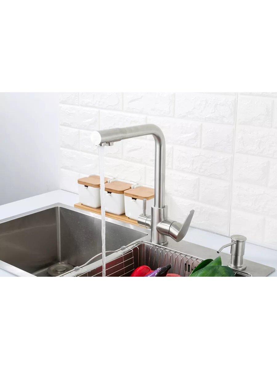 F4348 Смеситель для кухни с фильтром — фото 1