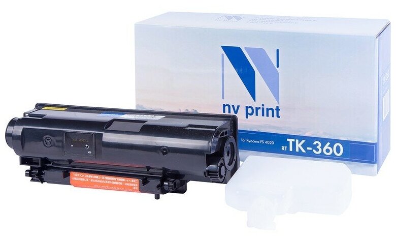 Тонер-картридж NV Print NV-TK360 черный для Kyocera FS-4020DN