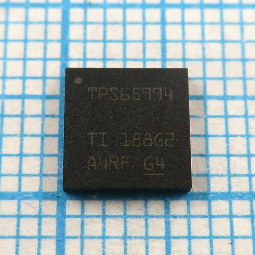 TPS65994ADRSLR TPS65994 QFN - Двухпортовый контроллер USB Type-C и USB PD со встроенным источником питания 787₽