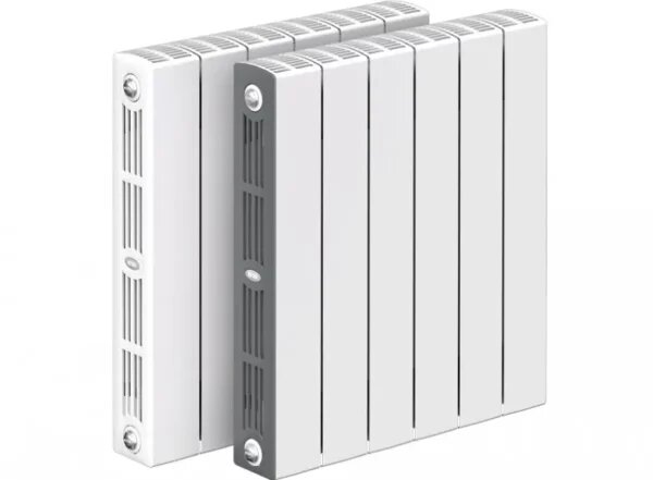 Радиатор биметаллический RIFAR SUPReMO 500 RAL 1019-M 08 секц. бок.