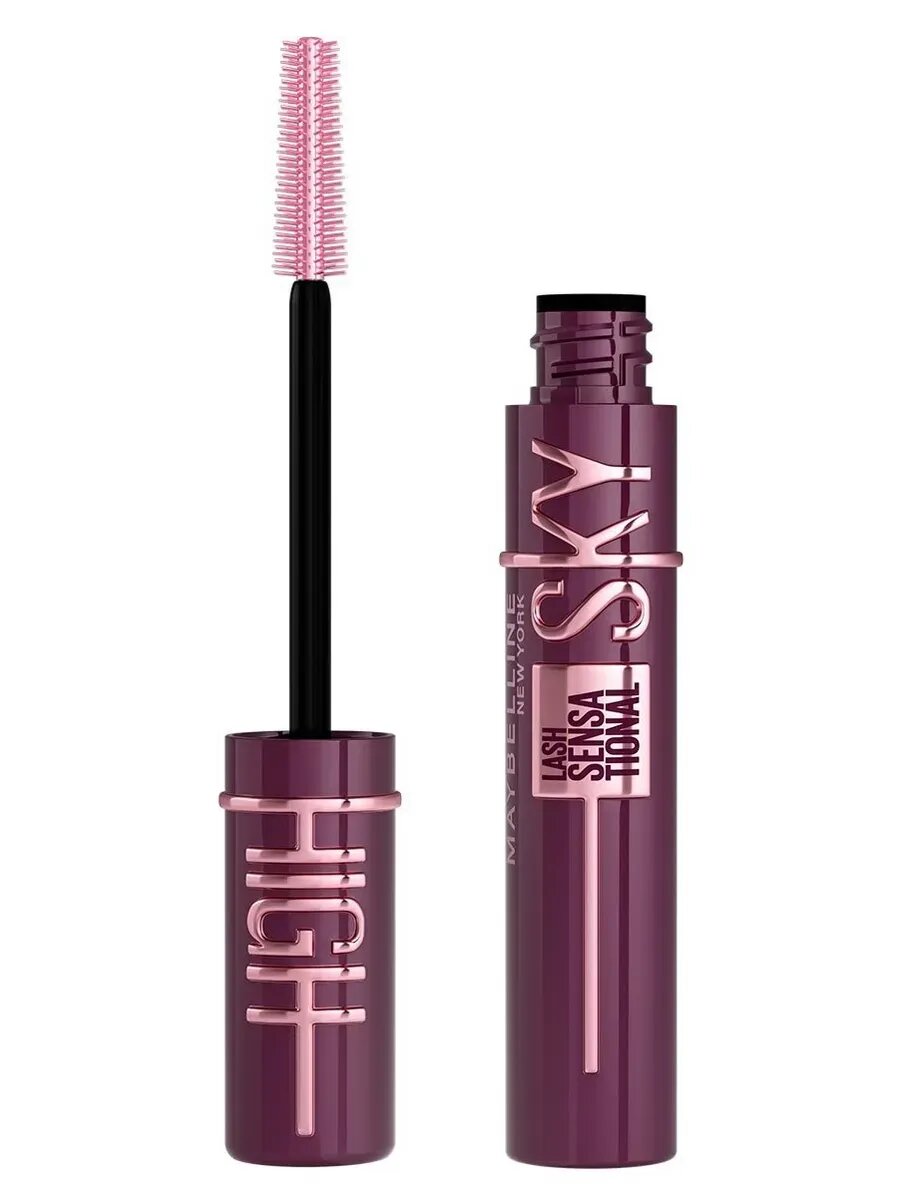 Maybelline New York Тушь для ресниц Lash Sensational Sky High Burgundy Haze, цвет Бургунди
