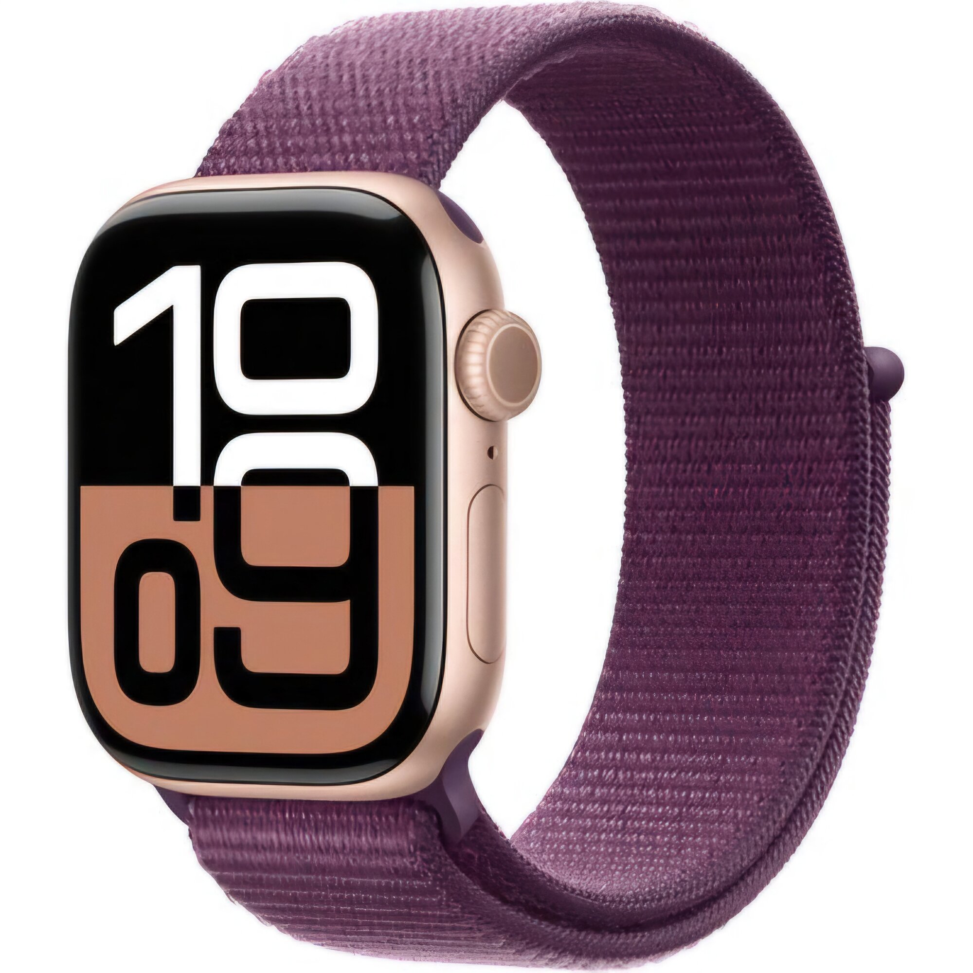 Часы Apple watch S10 46 Rose Gold Plum SL MWWV3