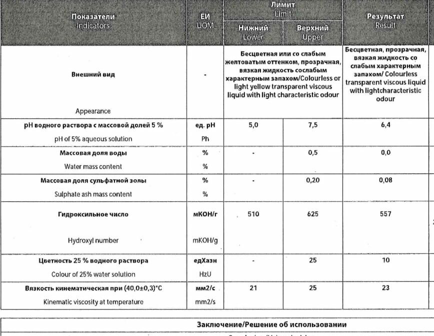 Полиэтиленгликоль-200 ПЭГ 5л — фото 1