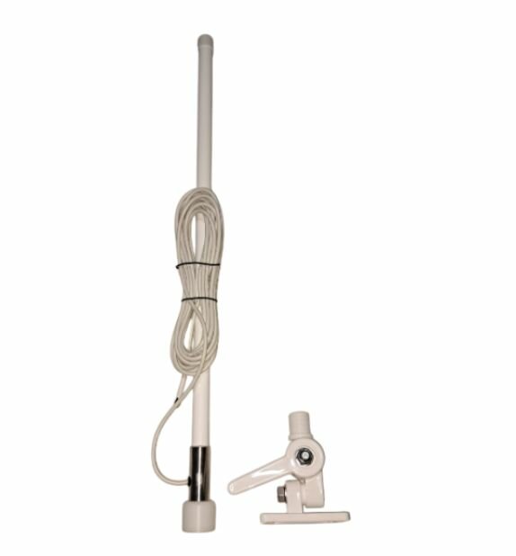 Антенна морская 4G с кронштейном.