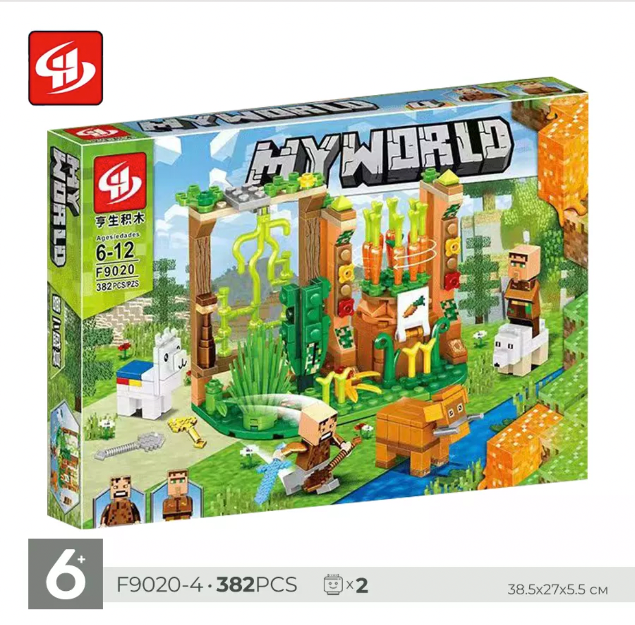 Конструктор HS My World: Джунгли, 382 дет.