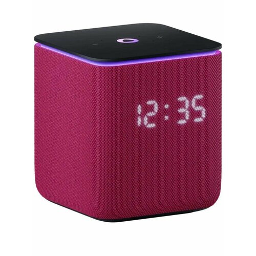 Умная колонка Яндекс Станция Миди Zigbee студийное качество звука искусственный интеллект умный дом подсветка дисплей малиновый 1489000₽