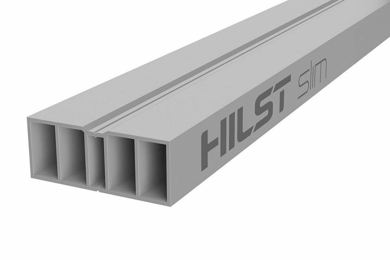 Лага HILST JOIST SLIM алюминий 50х20х4000 мм серый металлик