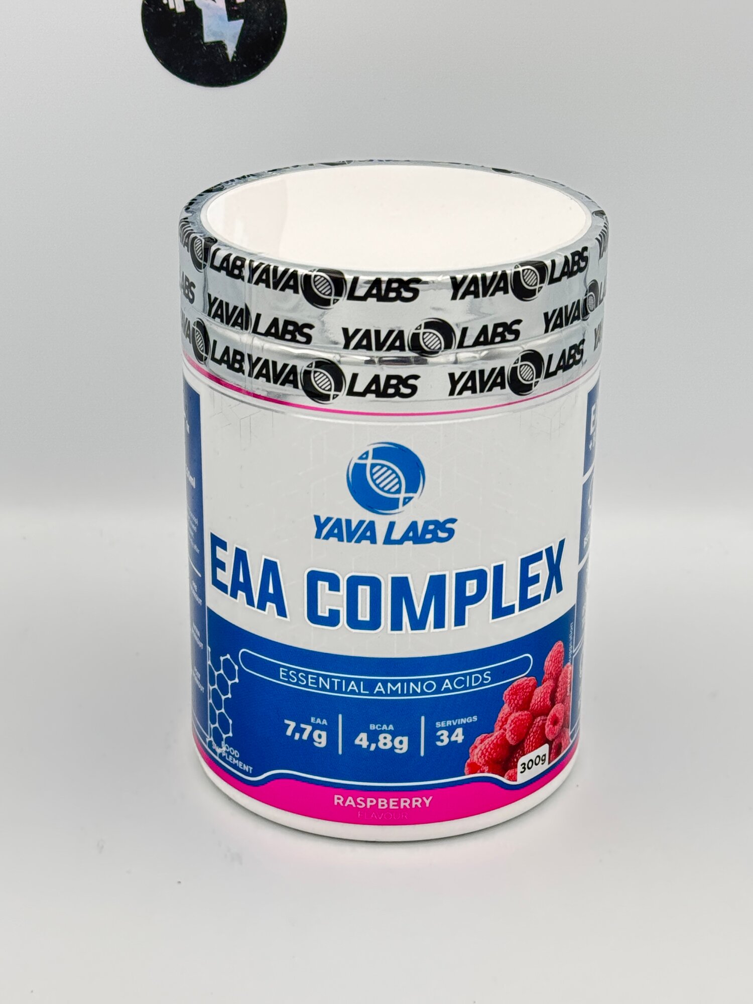 Аминокислоты Yava Labs "EAA Complex", 300 г, со вкусом малины