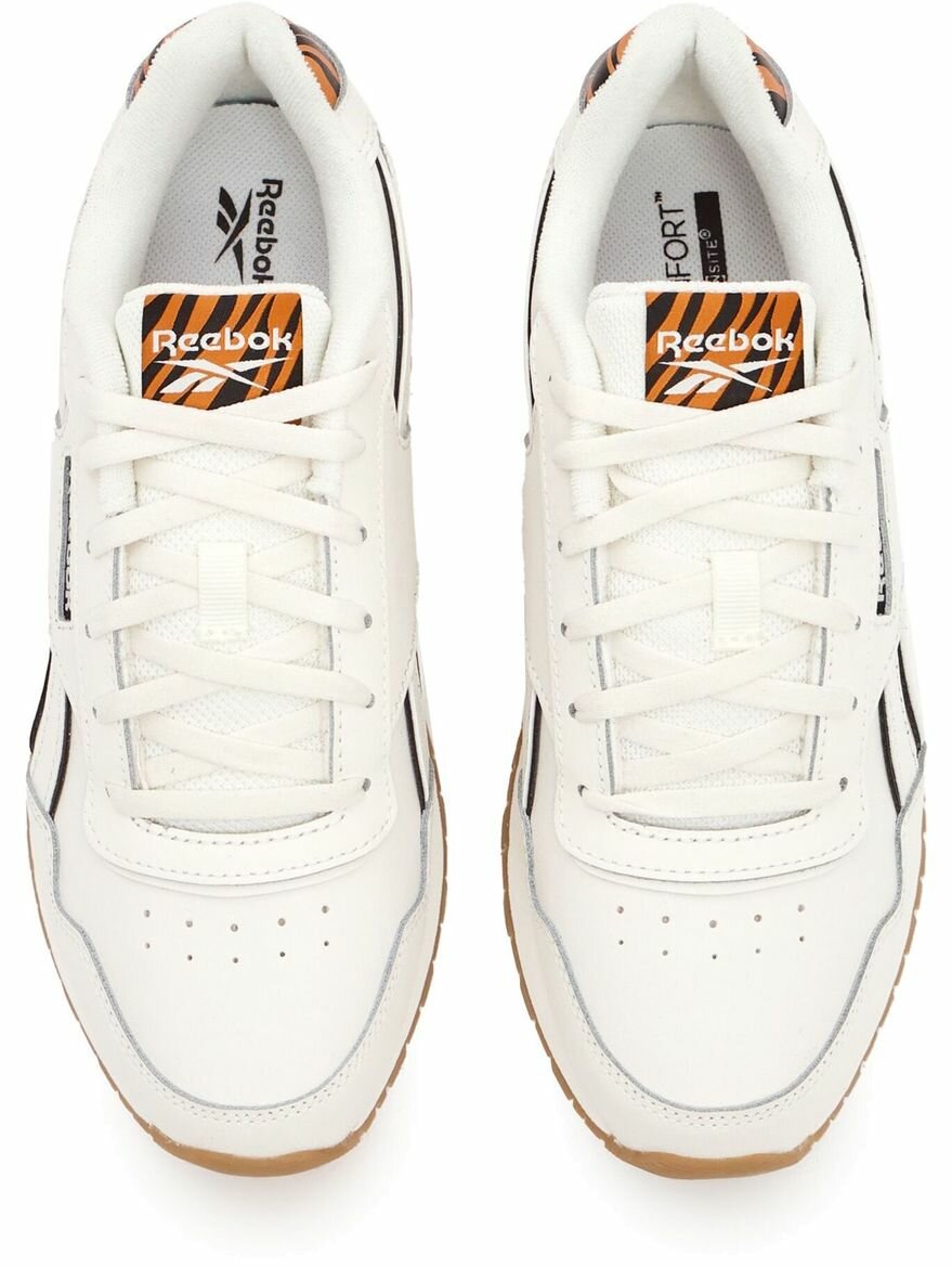 Кроссовки Reebok Glide W, полнота F, размер 8,5 US, бежевый/черный — фото 1