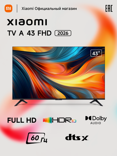 Изображение товара Телевизор Xiaomi TV A 43 FHD 2026