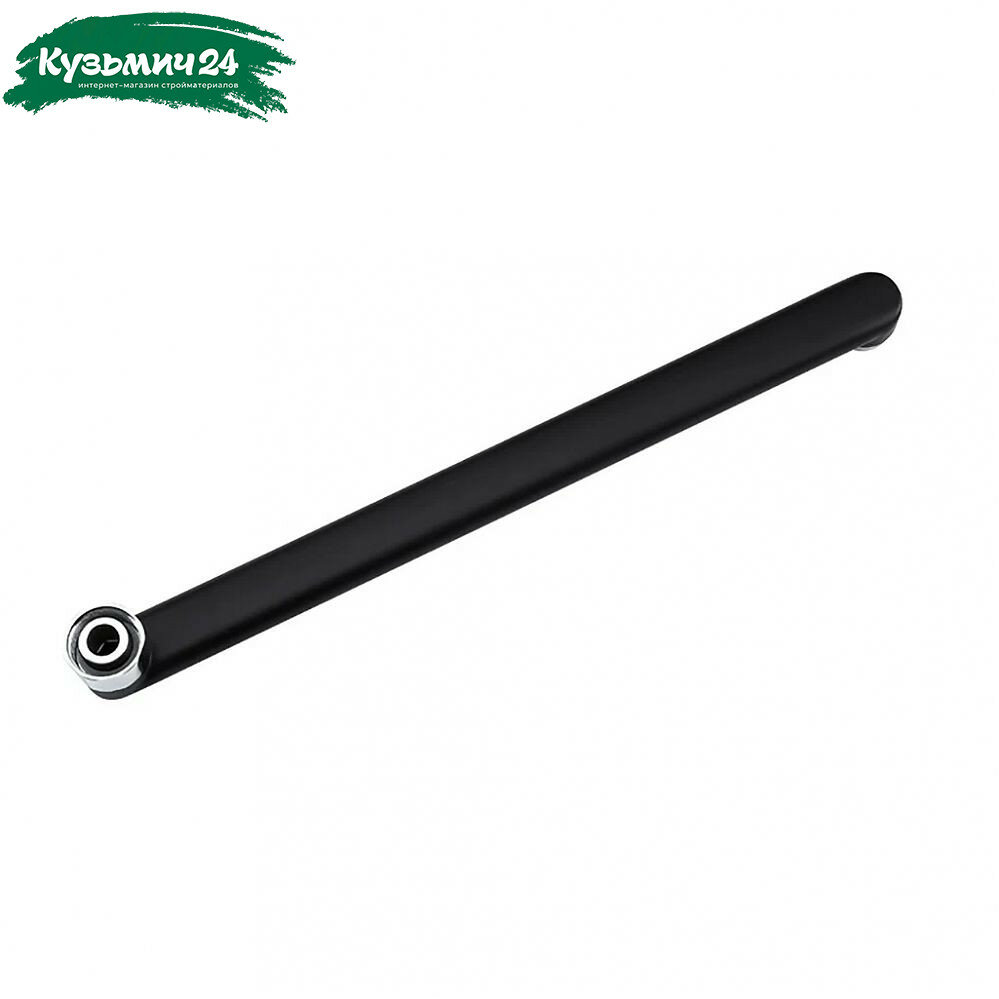 Излив для смесителя Frap F35F-7 плоский черный матовый 35 см латунь