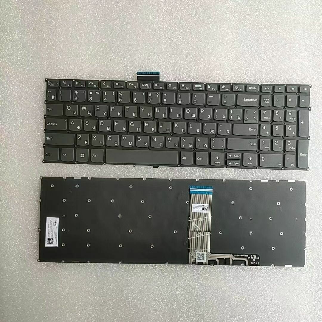 Новая русская клавиатура для Lenovo Xiaoxin Air 15 без подсветки, черная, ноутбук SG-1800-XAA SN4394