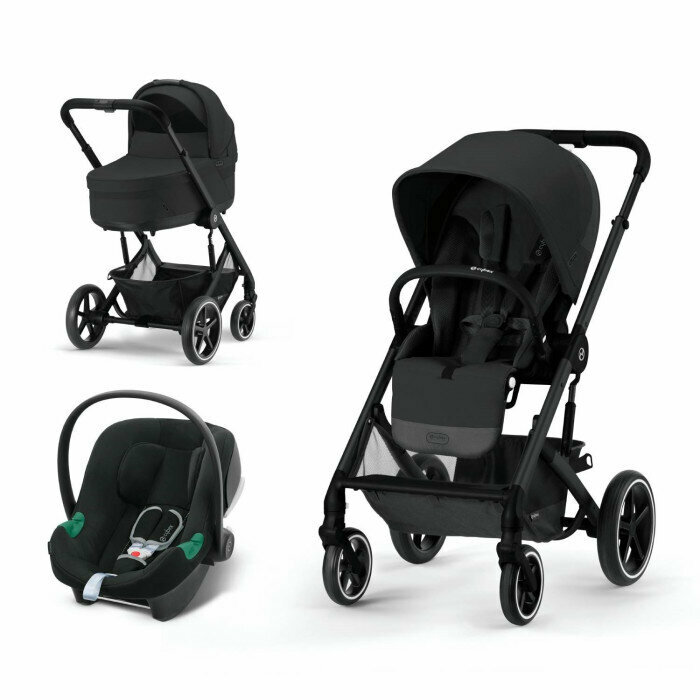 Коляска 3 в 1 Cybex Balios S Lux BLK Moon...