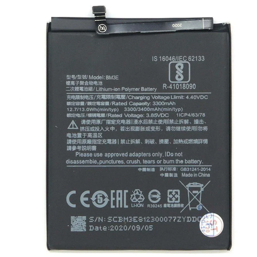 Аккумуляторная батарея (АКБ) для Xiaomi BM3E Mi 8 xiao mi new 100% original 400mah bm3e battery for xiaomi mi 8 mi8 m8 mobile phone in stock batteries bateria with gift tools