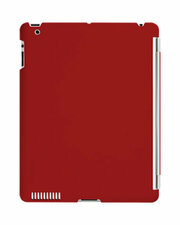 Накладка пластик для iPad 9.7" (2010/11/12) Soft Touch Red