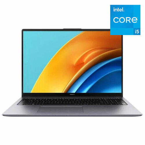 Ноутбук HUAWEI MateBook D16 Corei5 12450H 8GB SSD 512GB Windows 11 MitchellF-W5851 5861700₽