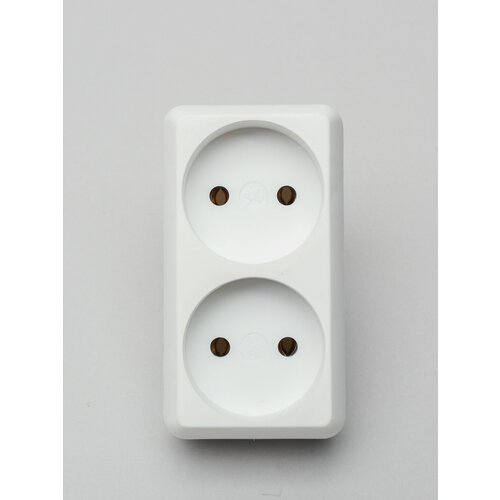 Сетевой разветвитель двойник 16А без заземления General 599₽