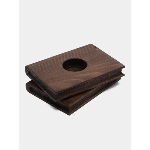 Подсвечник из дерева Книги Цвет Коричневый 999₽