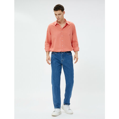 фото Джинсы koton, размер 34/32, синий