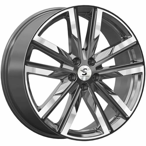 Диск колёсный КP014-00 (20_BMW X3) 8x20 ЕТ 27 5x112 66,6 Diamond gloss graphite, арт.79382