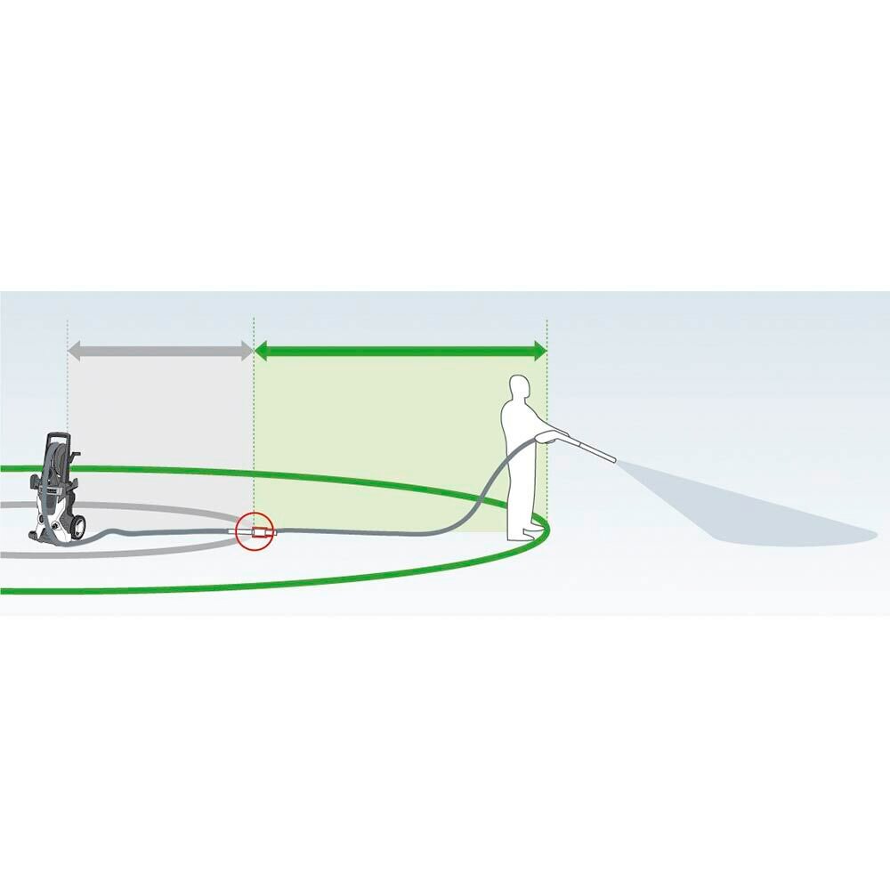 Аксессуар для моек Karcher, шланг 10м, 160 бар, 60 градусов Цельсия, защита от перегибов - фото №17