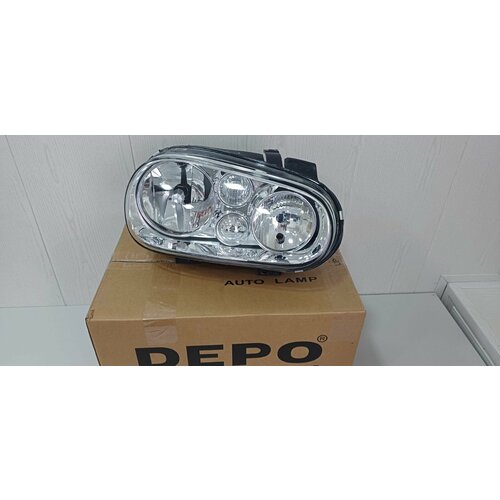Фара правая фольксваген гольф 4 VW GOLF IV с 1997 по 2003 под корректр DEPO