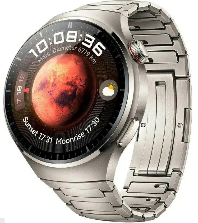 Смарт-часы Huawei WATCH 4 PRO (55020APC) Titan, Titanium