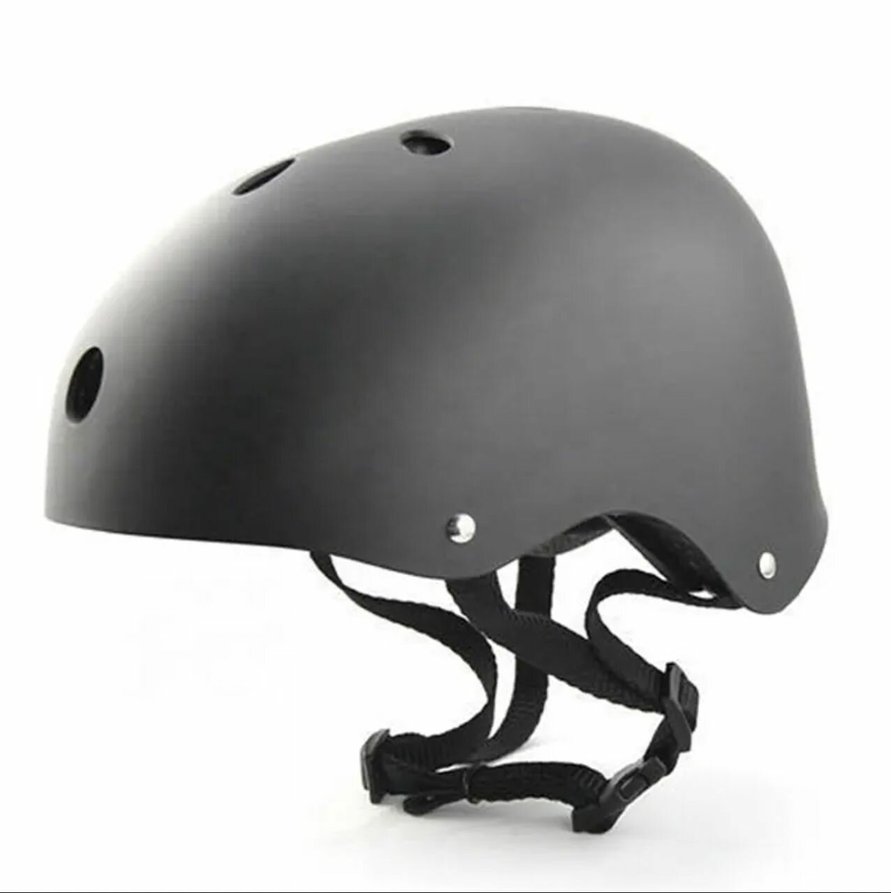 Шлем защитный детский для катания на скейтбординге, роликах, самокатах, велосипедах Vinch-388, черный L