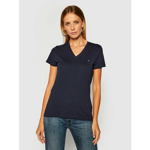 Футболка TOMMY HILFIGER, размер XXL [INT], синий мужская футболка pangaia lightweight v neck