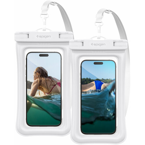 Водонепроницаемый чехол SPIGEN - Aqua Shield WaterProof Floating A610 - Белый - 2 шт - ACS06017