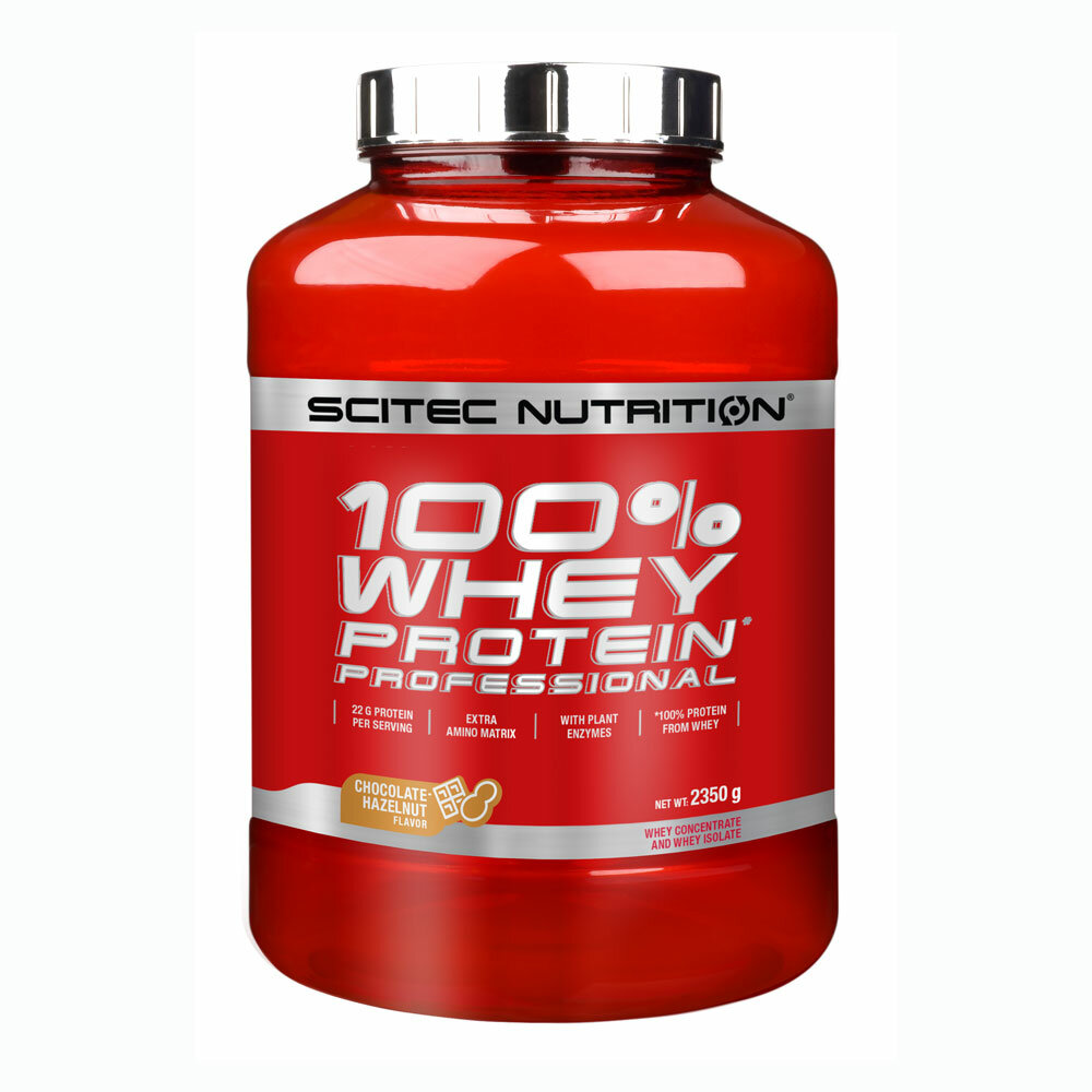 Scitec Nutrition Whey Protein Professional 2350 г (Шоколад-фундук)